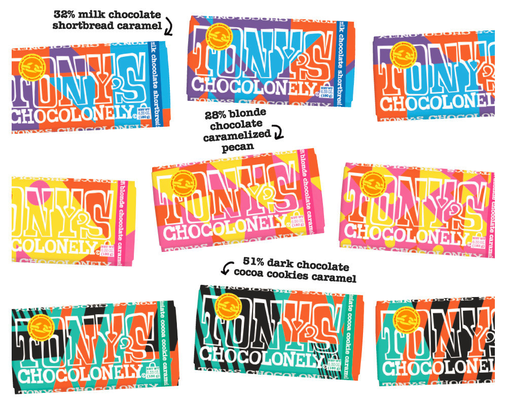 Tony’s Chocolonely Launches Limited Edition Bars