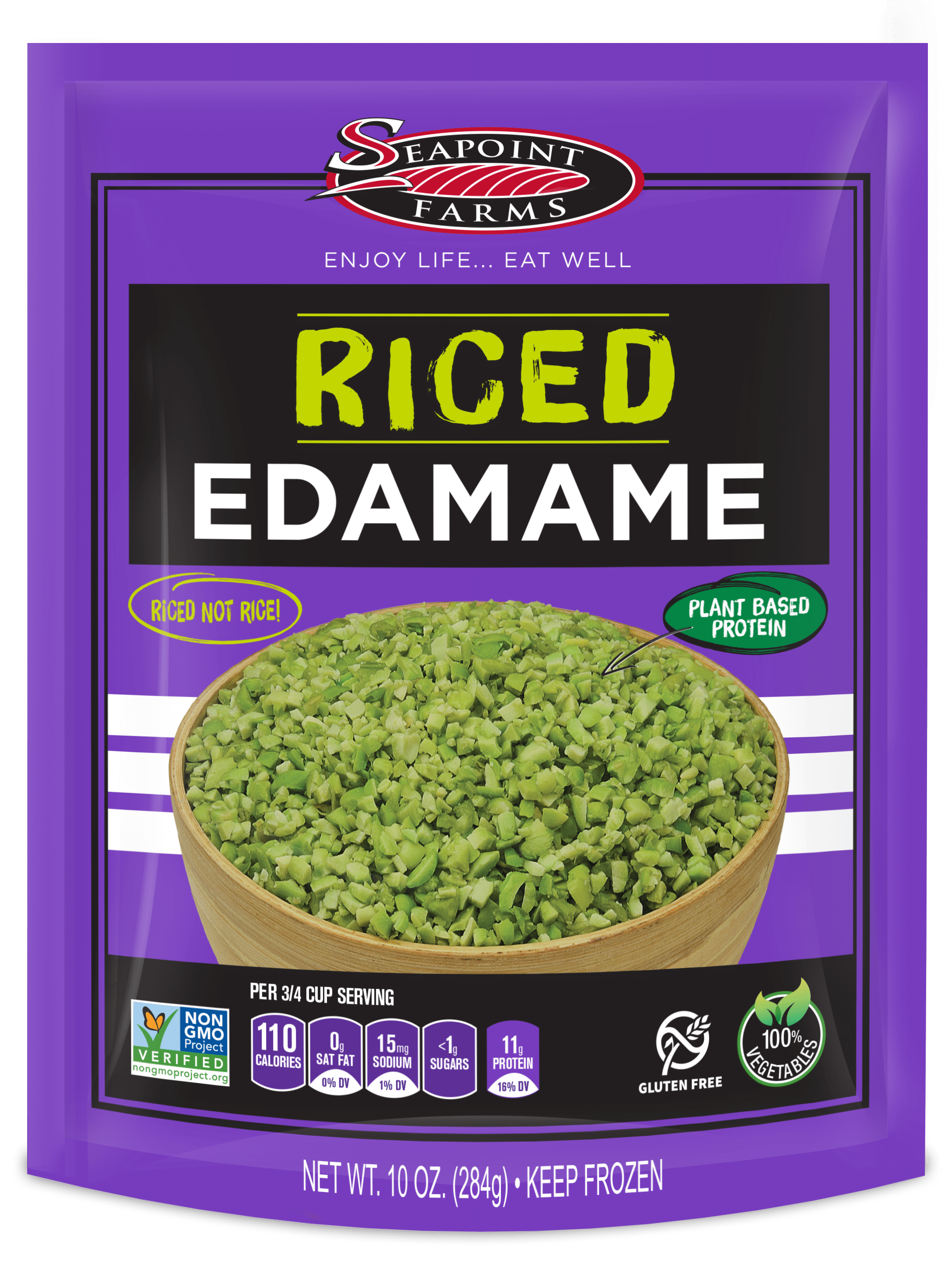 Seapoint Farms Introduces Riced, Edamame-Based Rice Alternatives