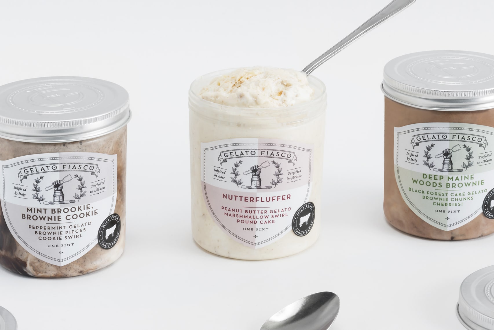 Before & After: Gelato Fiasco  Ice cream packaging, Dessert packaging  design, Gelato