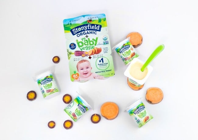 Stonyfield Organic Introduces YoBaby Veggie