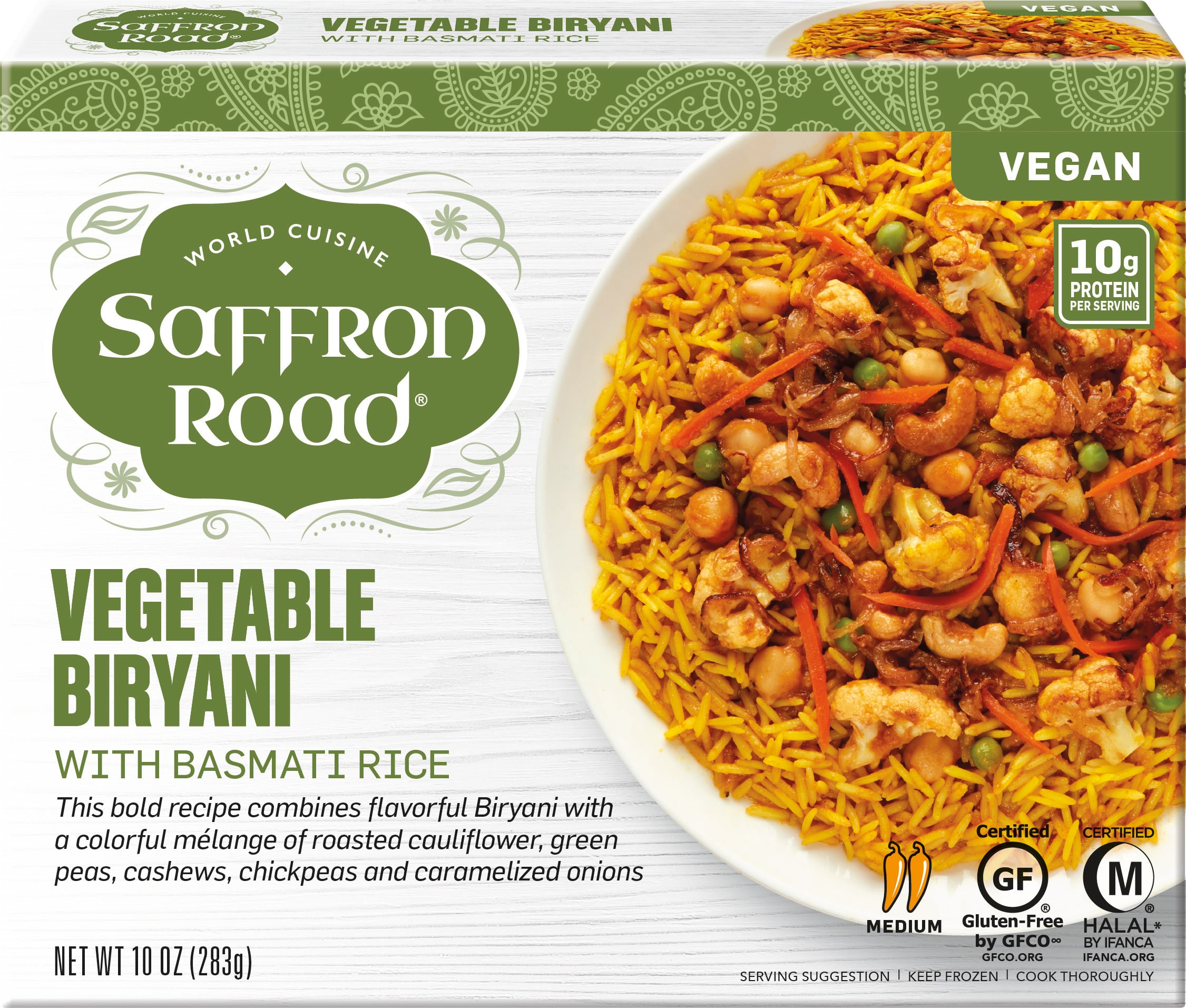 Saffron Road Launches Four New Frozen Meals