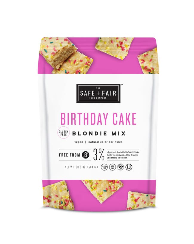 The Safe + Fair Food Company Introduces New Line of Top 8 Allergen-Free Baking Mixes