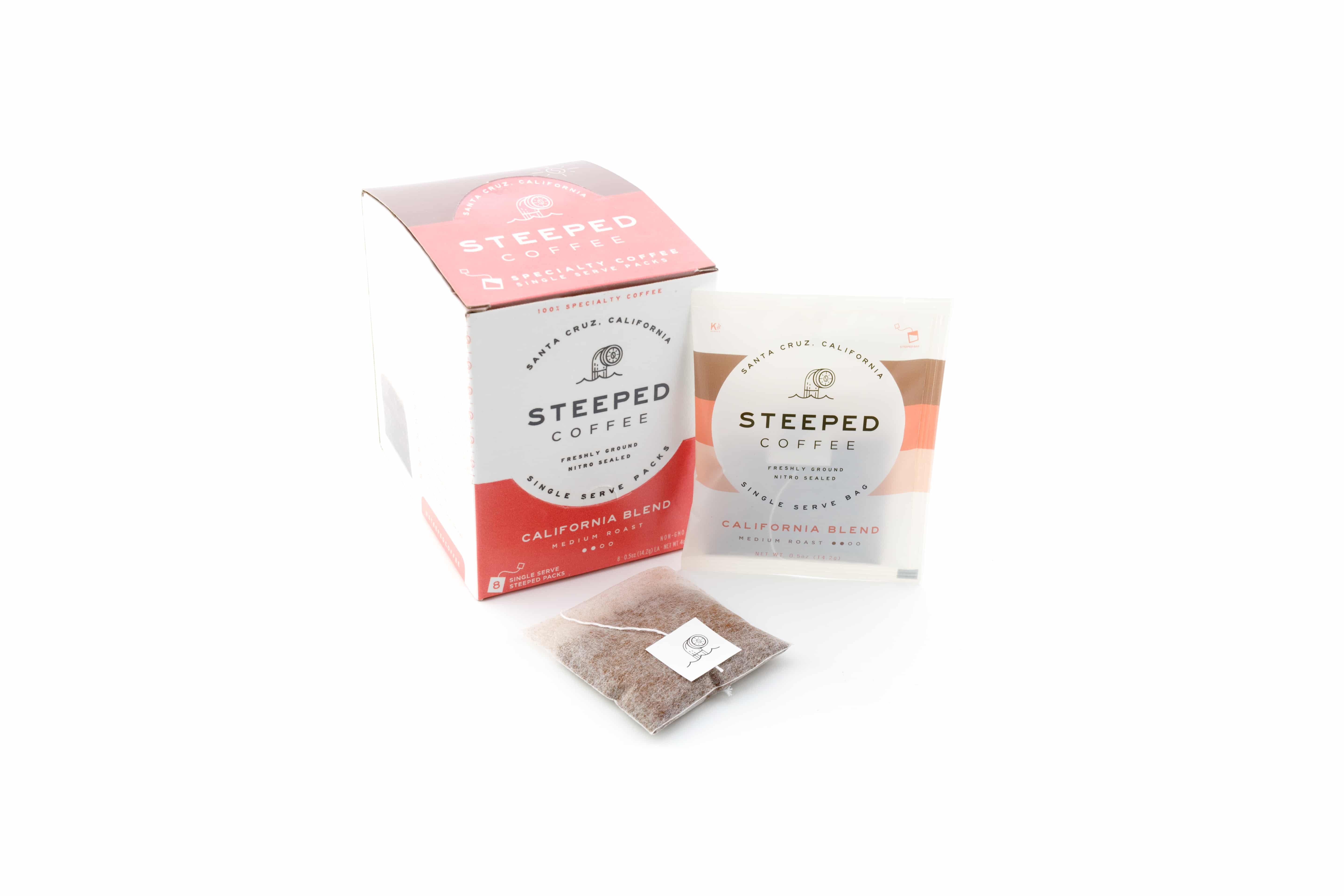 Steeped Inc. Launches Steeped Coffee Single-Serve Brew Method