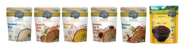 Lundberg Family Farms Launches Six Ready-to-Heat Rice Pouches