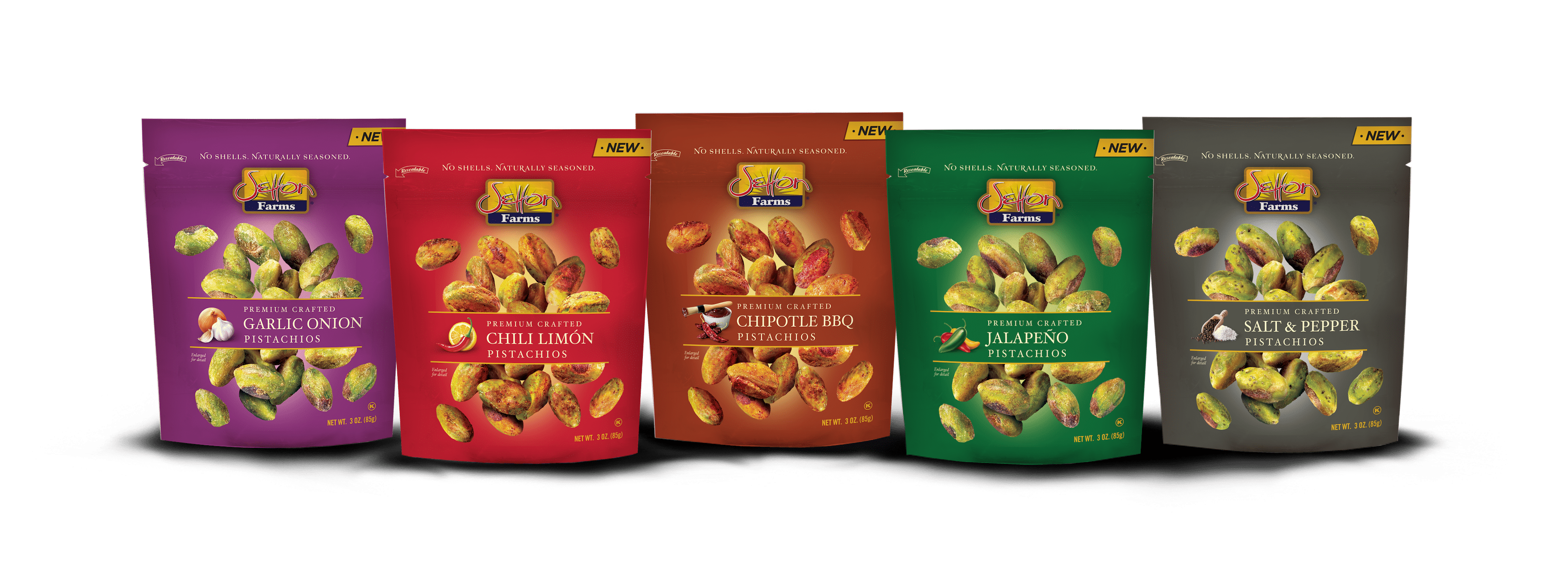 Setton Farms Announces Seasoned Pistachio Kernels Line