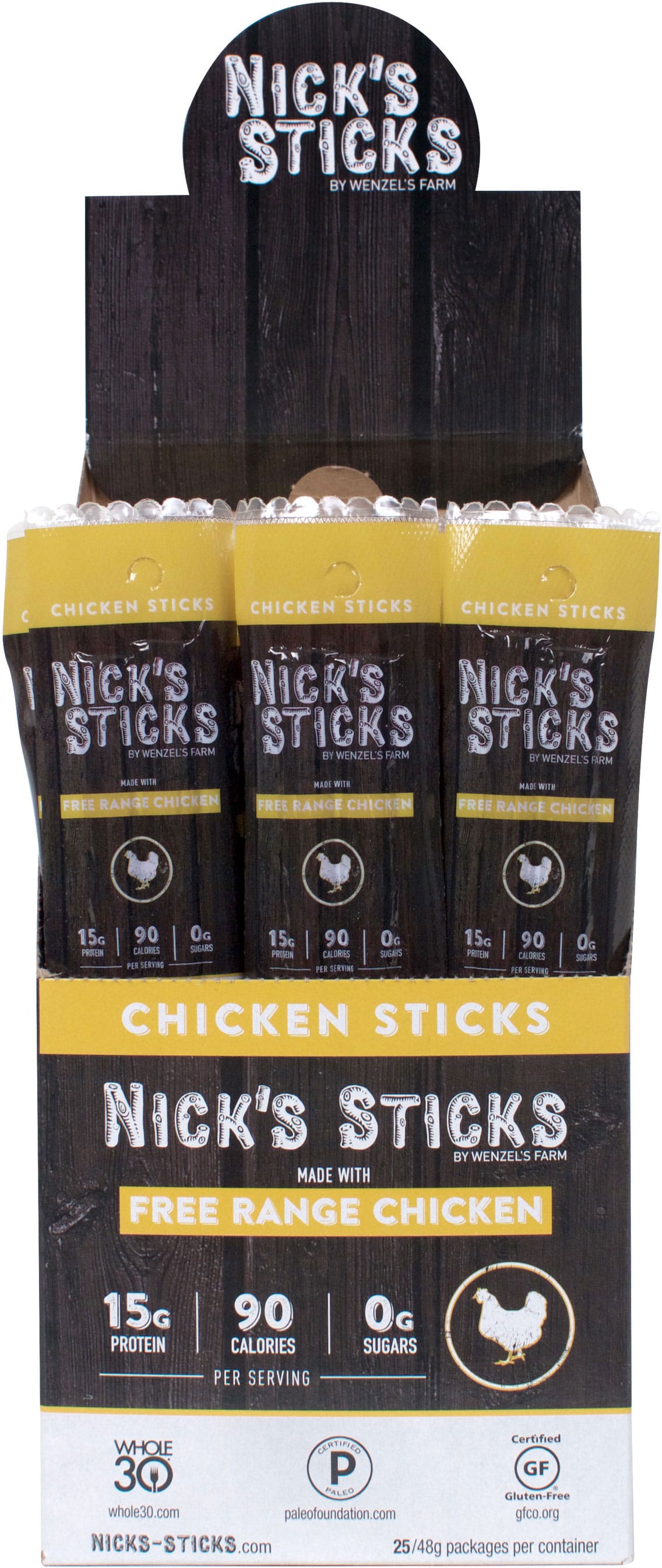 Nick’s Sticks Introduces Free-Range Chicken Snack Sticks