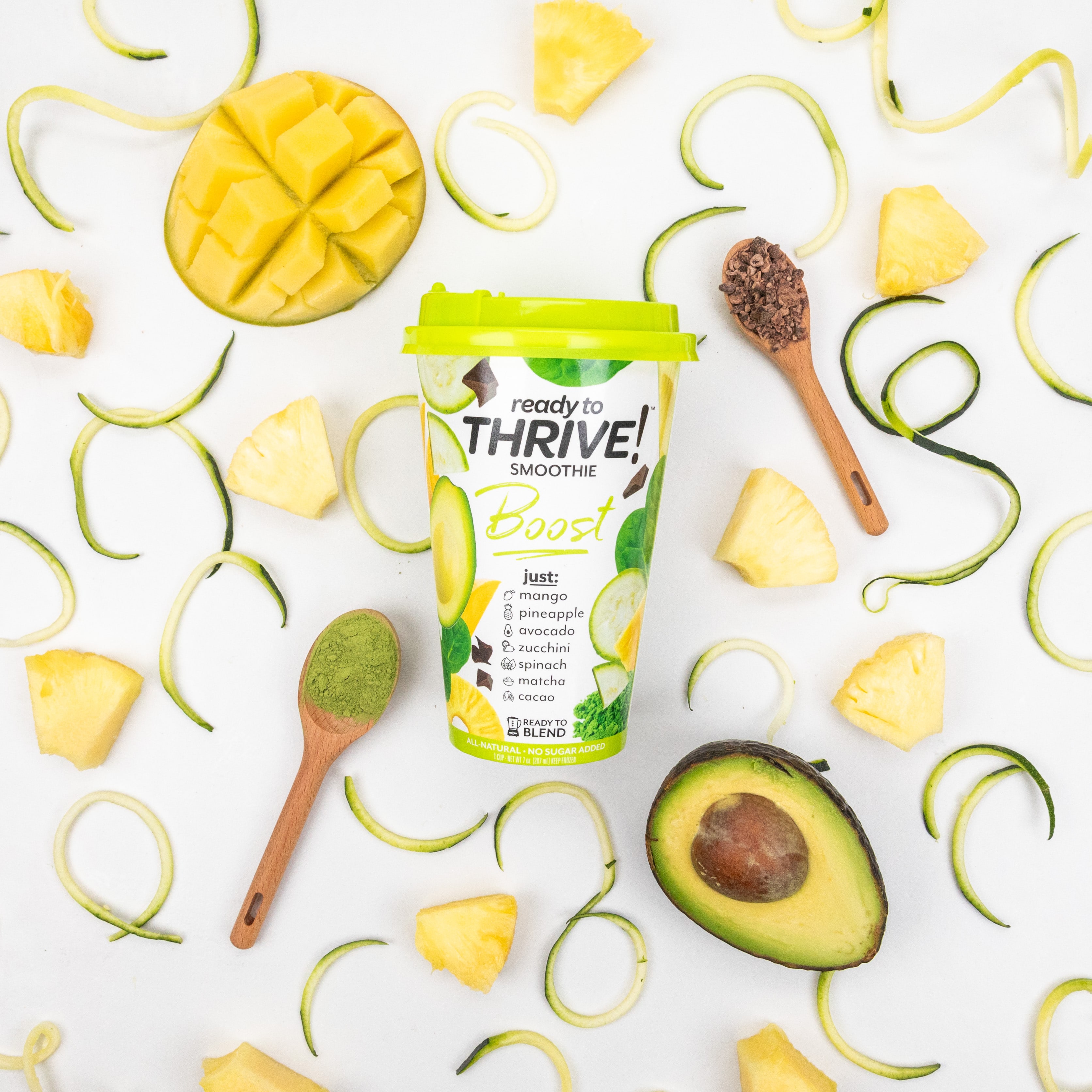 Ready to Thrive! Launches New Ready-To-Blend Frozen Smoothie Flavors