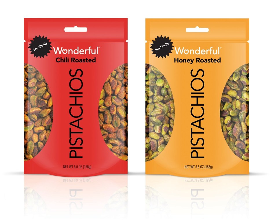 Wonderful Pistachios No Shells Launches New Chili Roasted and Honey Roasted