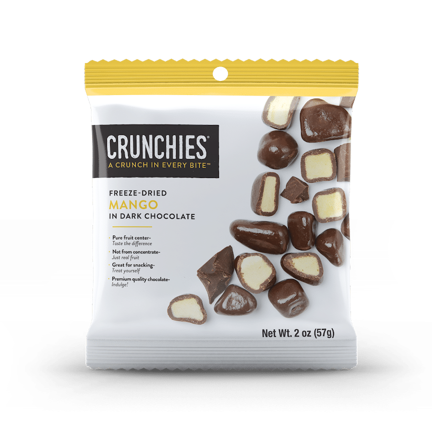 Crunchies Debuts Single-Serve Chocolate Covered Freeze-Dried Fruit