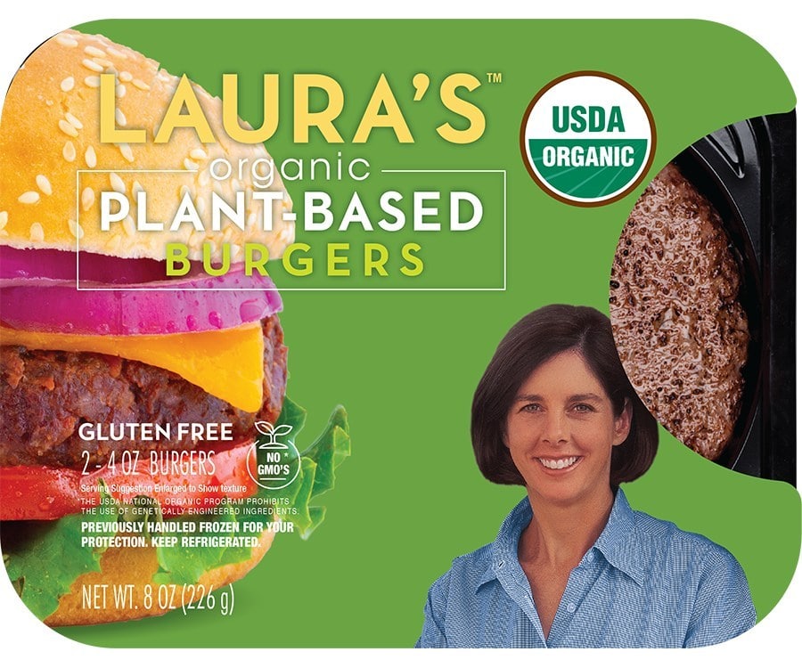 Meyer Natural Foods Introduces Laura’s Plant-Based Burgers