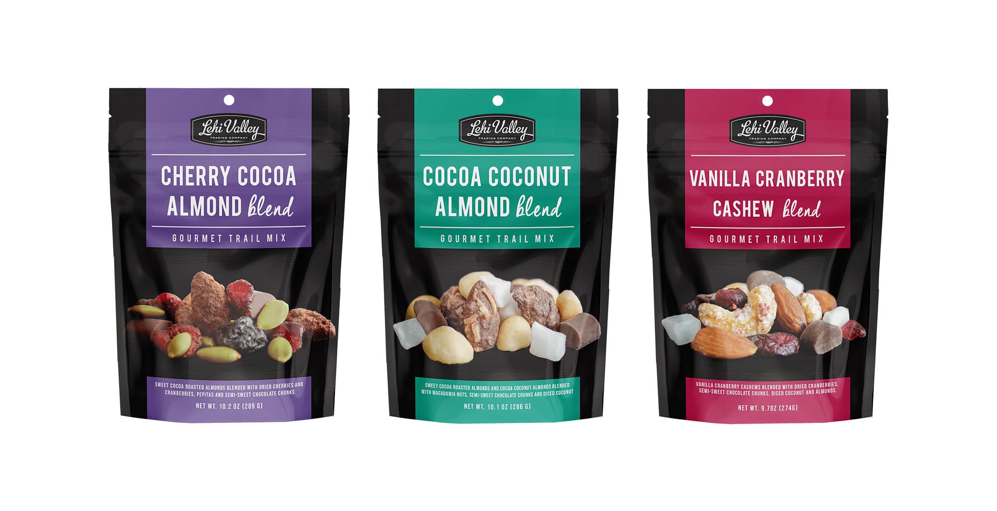 Lehi Valley Trading Company Introduces New Trail Mixes and Gourmet Blends Snacks