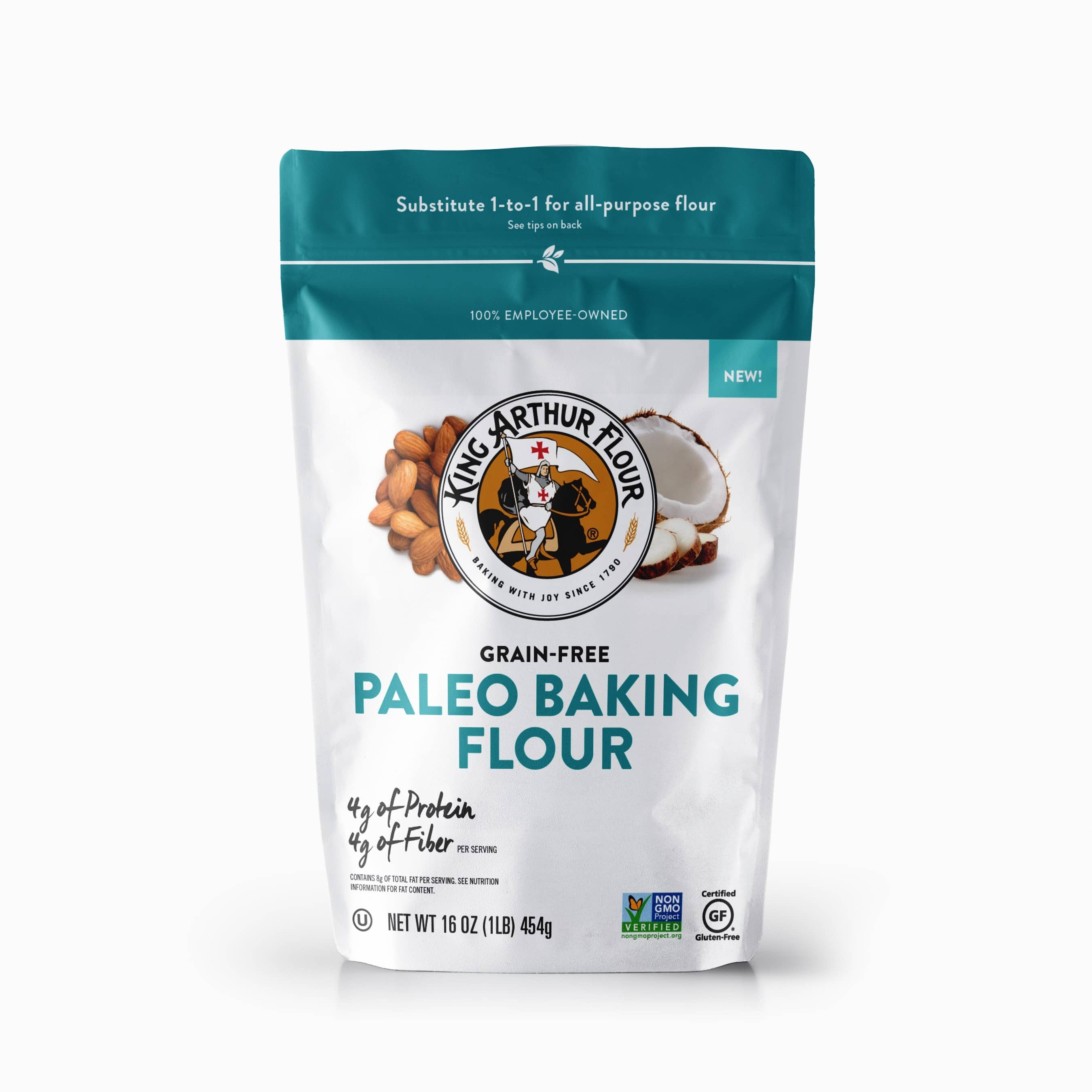 King Arthur Flour Launches New Paleo Baking Flour and Gluten-Free Single Serve Dessert Cups