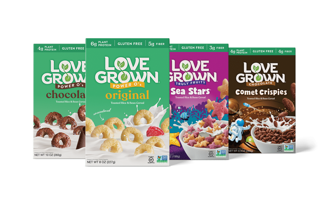 Love Grown Unveils New Look for Cereal and Granola