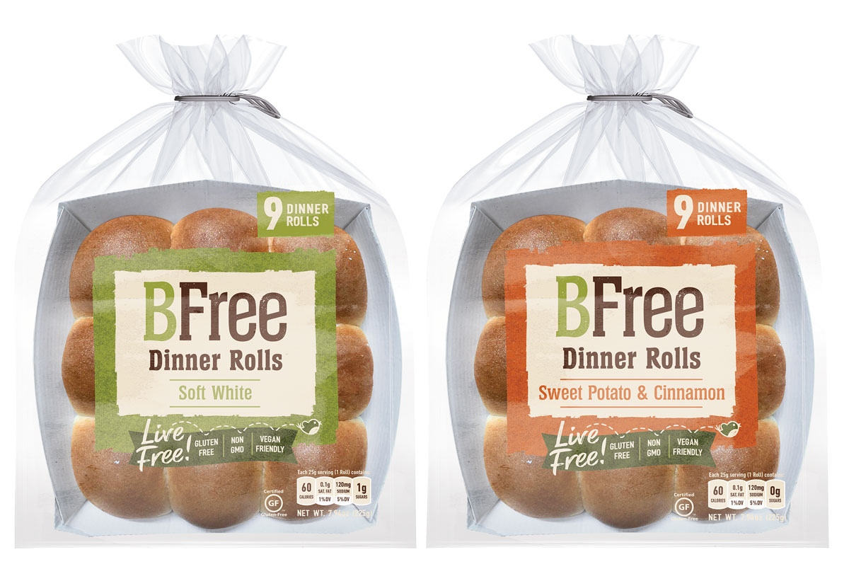 BFree Releases Two Varieties of Dinner Rolls for the Holidays