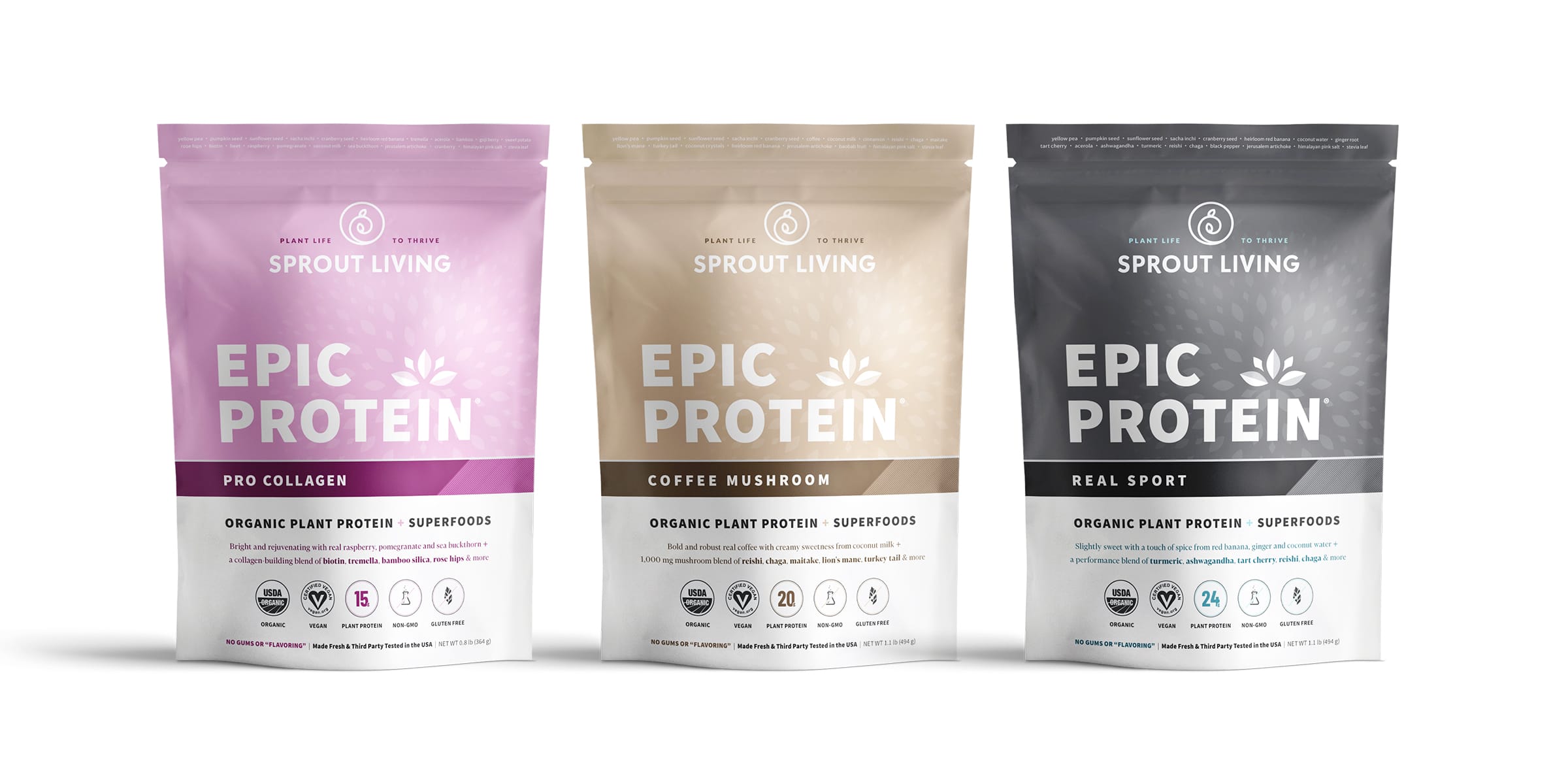 Sprout Living Launches New Superfood-Packed Epic Protein