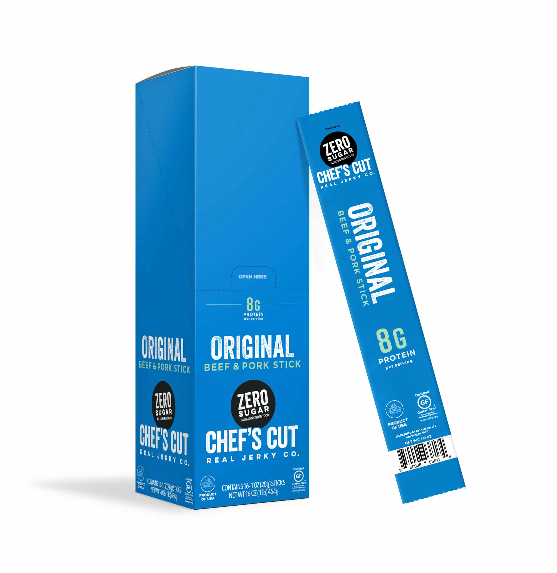 Chef’s Cut Real Jerky Co. Unveils New Zero Sugar Meat Stick at Winter Fancy Food Show