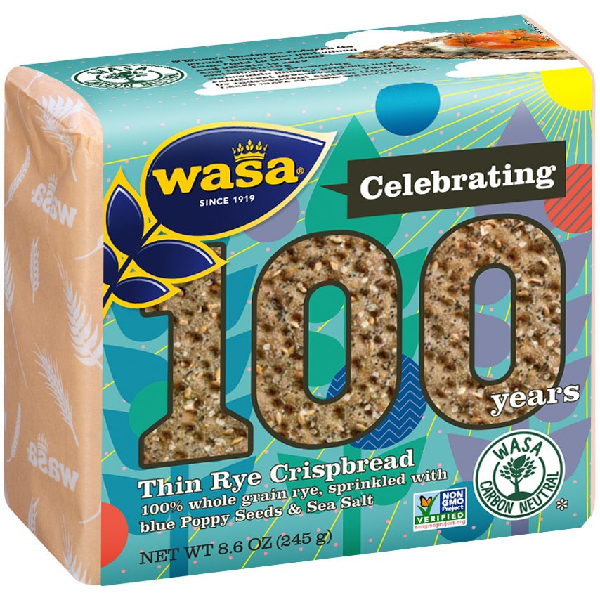 Wasa Launches New 100 Thin Rye Crispbread