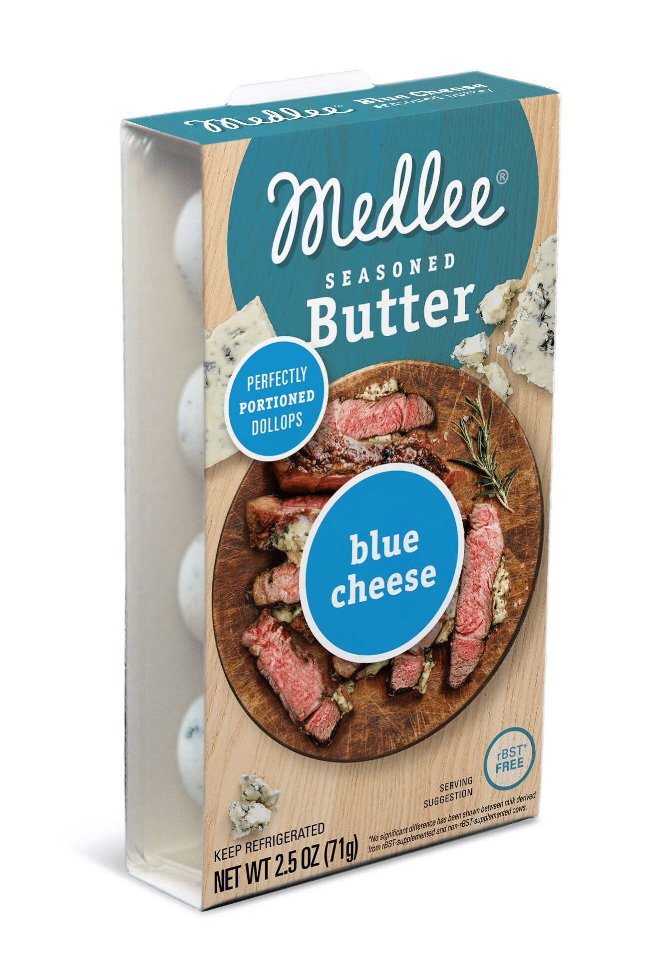 Medlee Foods Launches Blue Cheese Seasoned Butter