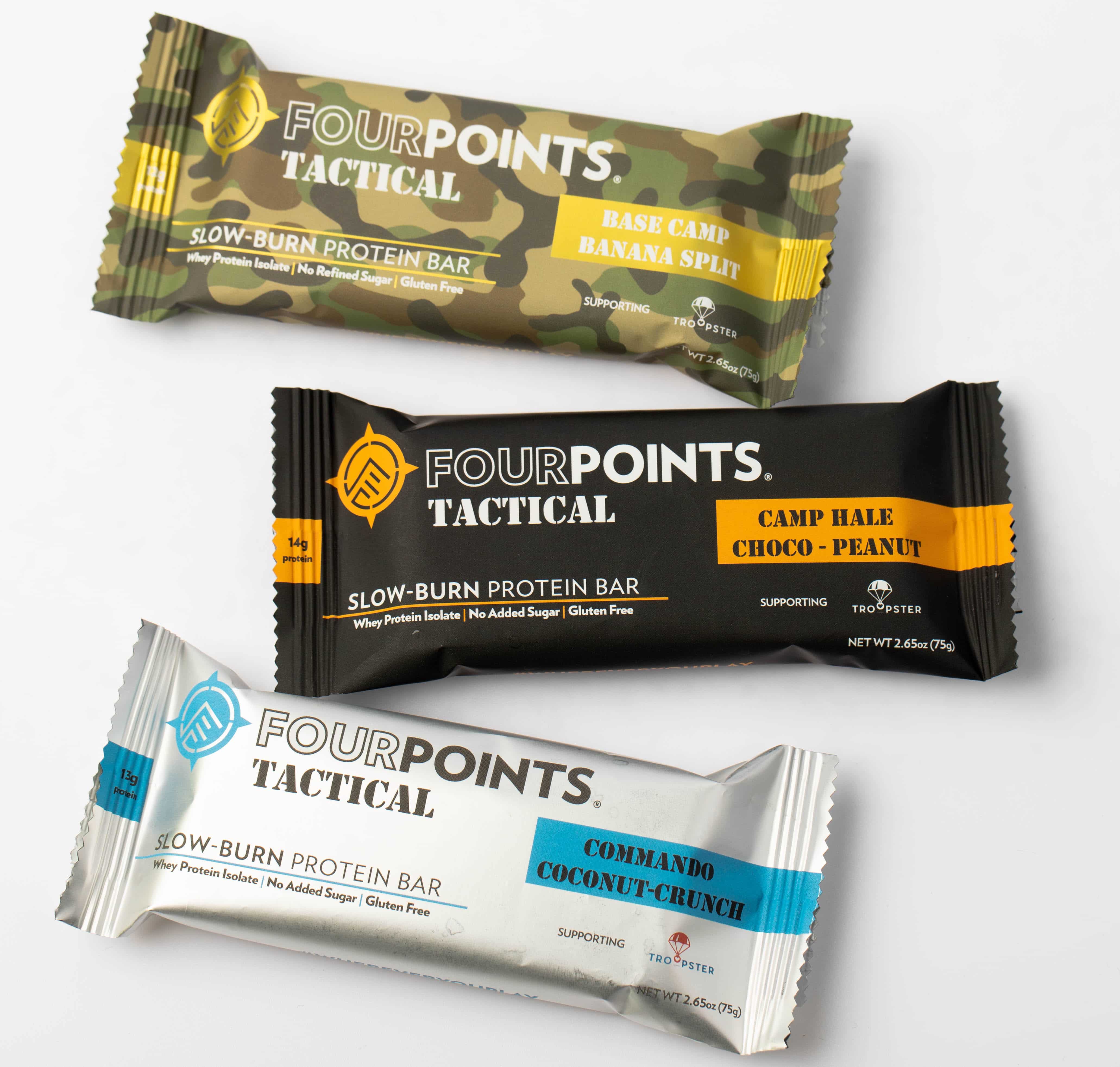 Fourpoints Introduces Tactical Protein Bars