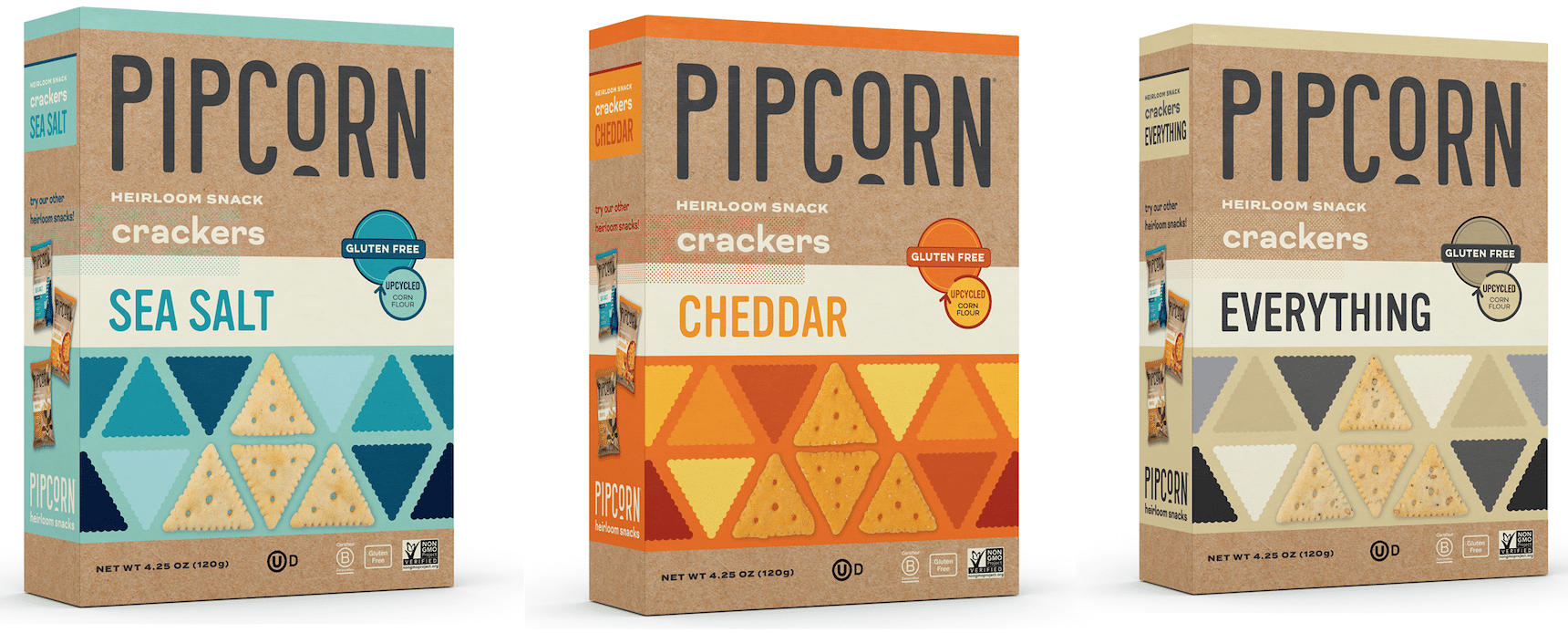 Pipcorn Launches New Heirloom Crackers, Announces Retail Expansion Into Kroger