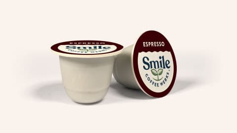 Smile Coffee Werks Launches First Commercially Compostable Coffee Pods