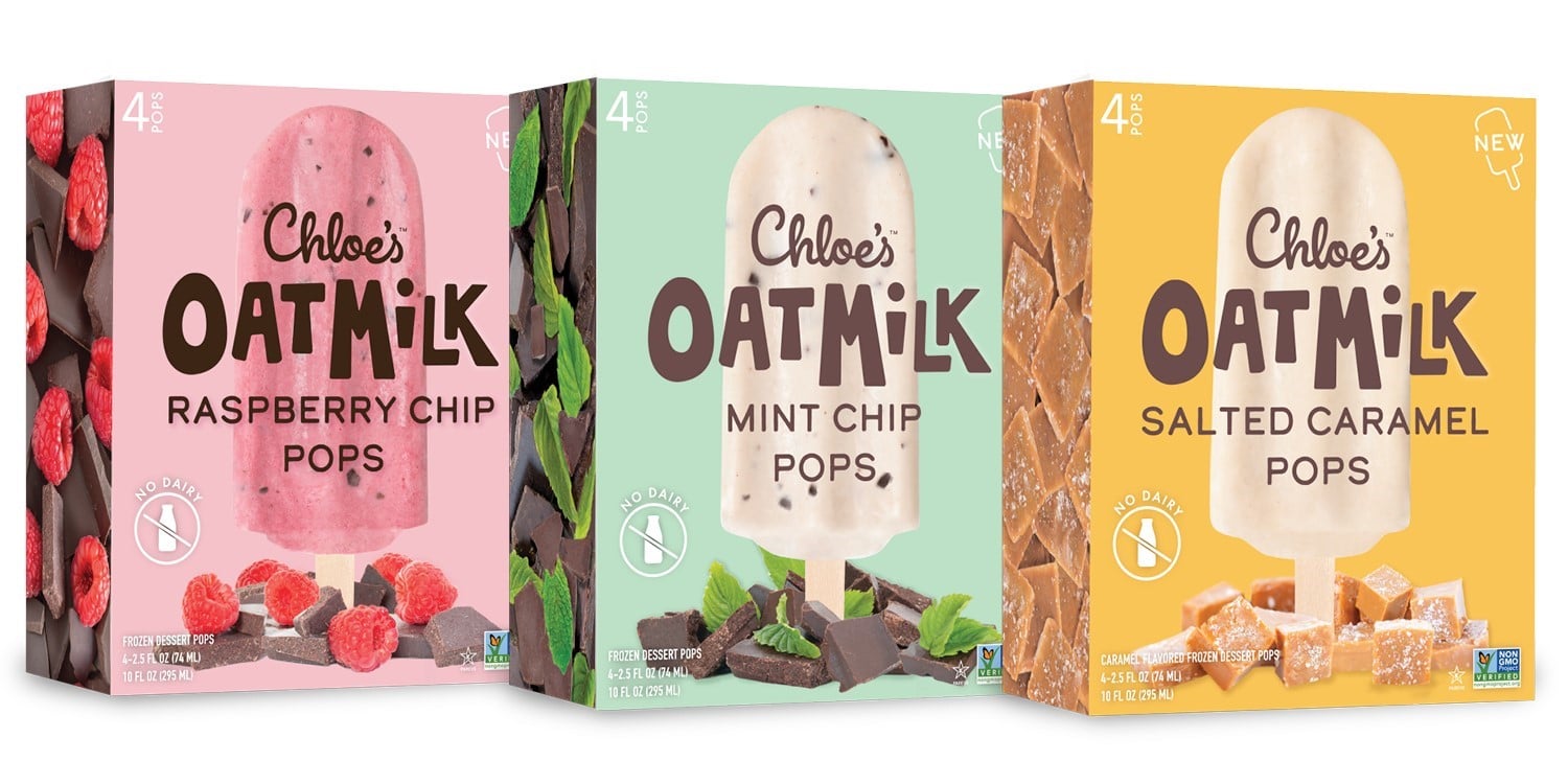 Chloe’s Debuts Frozen Oatmilk Pops and Tropical Line Extensions