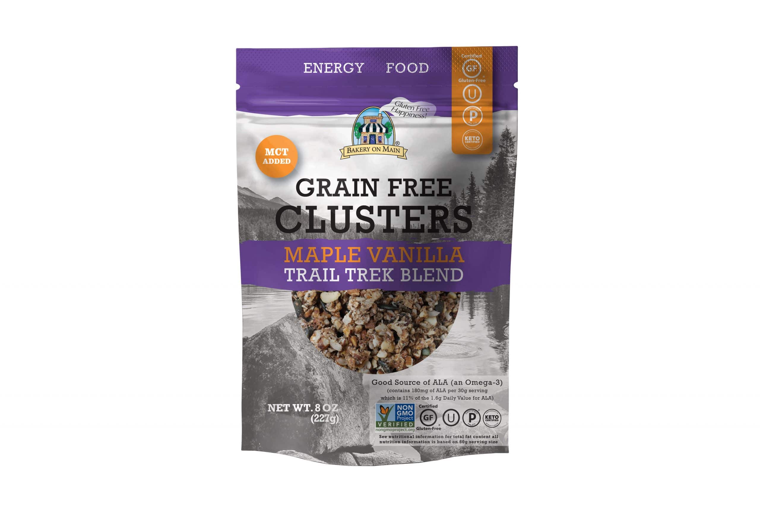 Bakery On Main Introduces New Grain Free Clusters With MCT Oil Snack Line