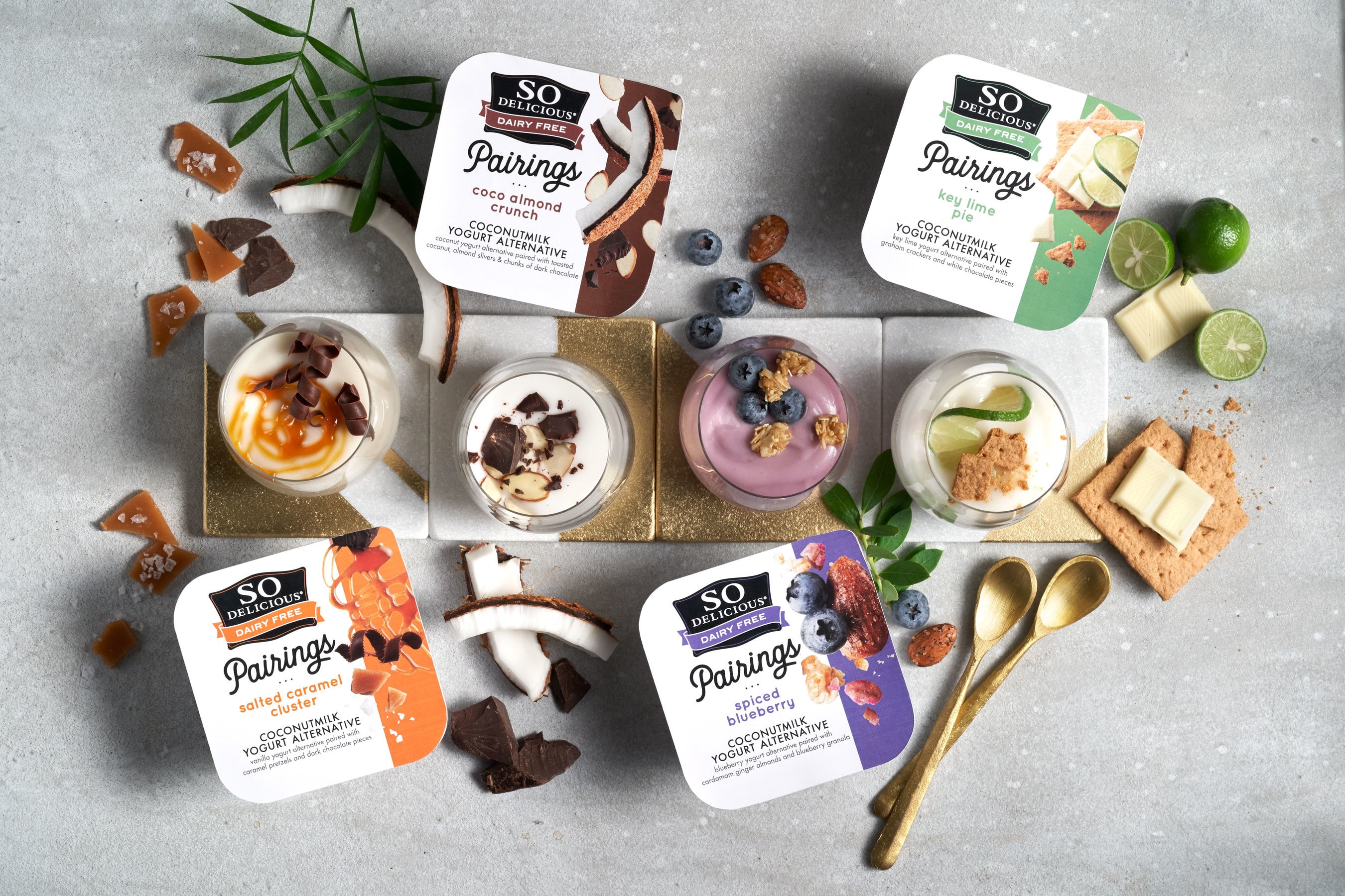 So Delicious Dairy Free Launches New Pairings Coconutmilk Yogurt Alternatives