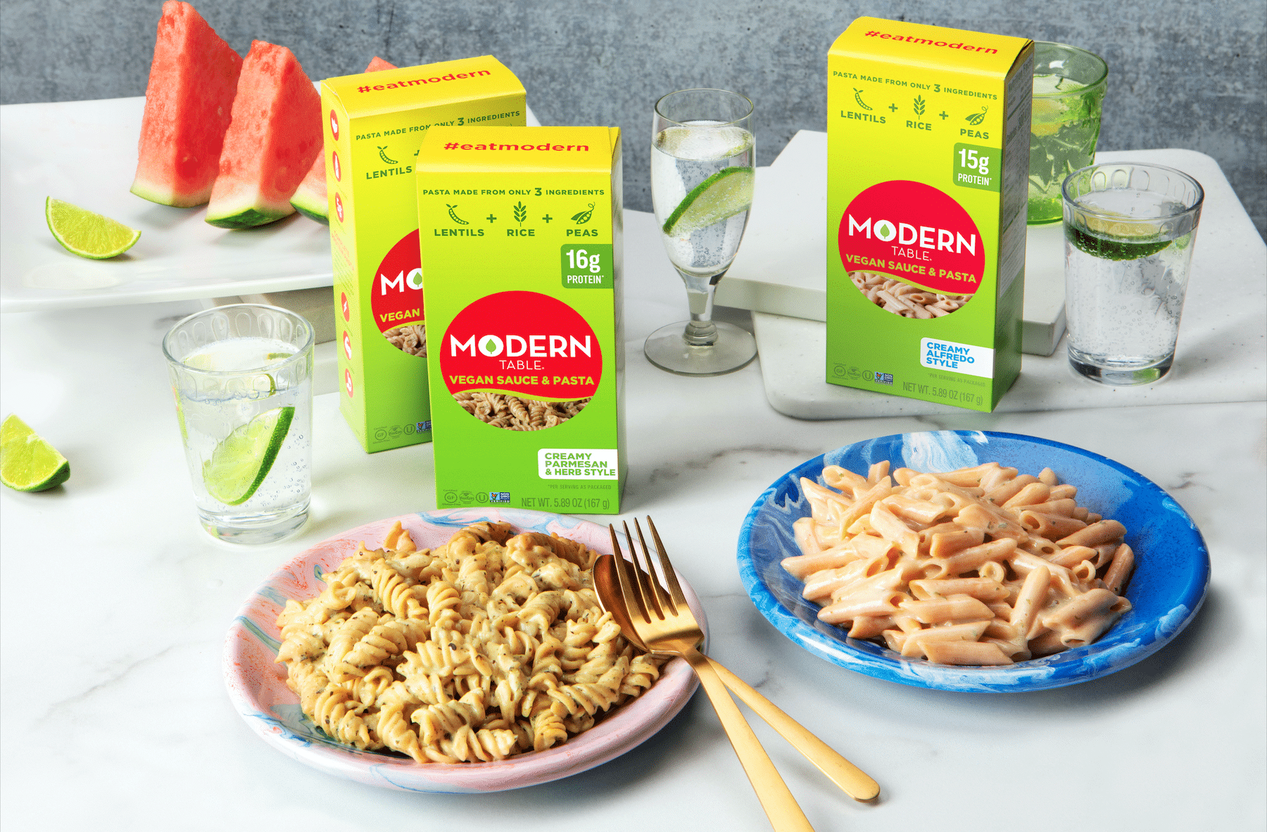 Modern Table Unveils New Line of Savory Vegan Pasta Meals