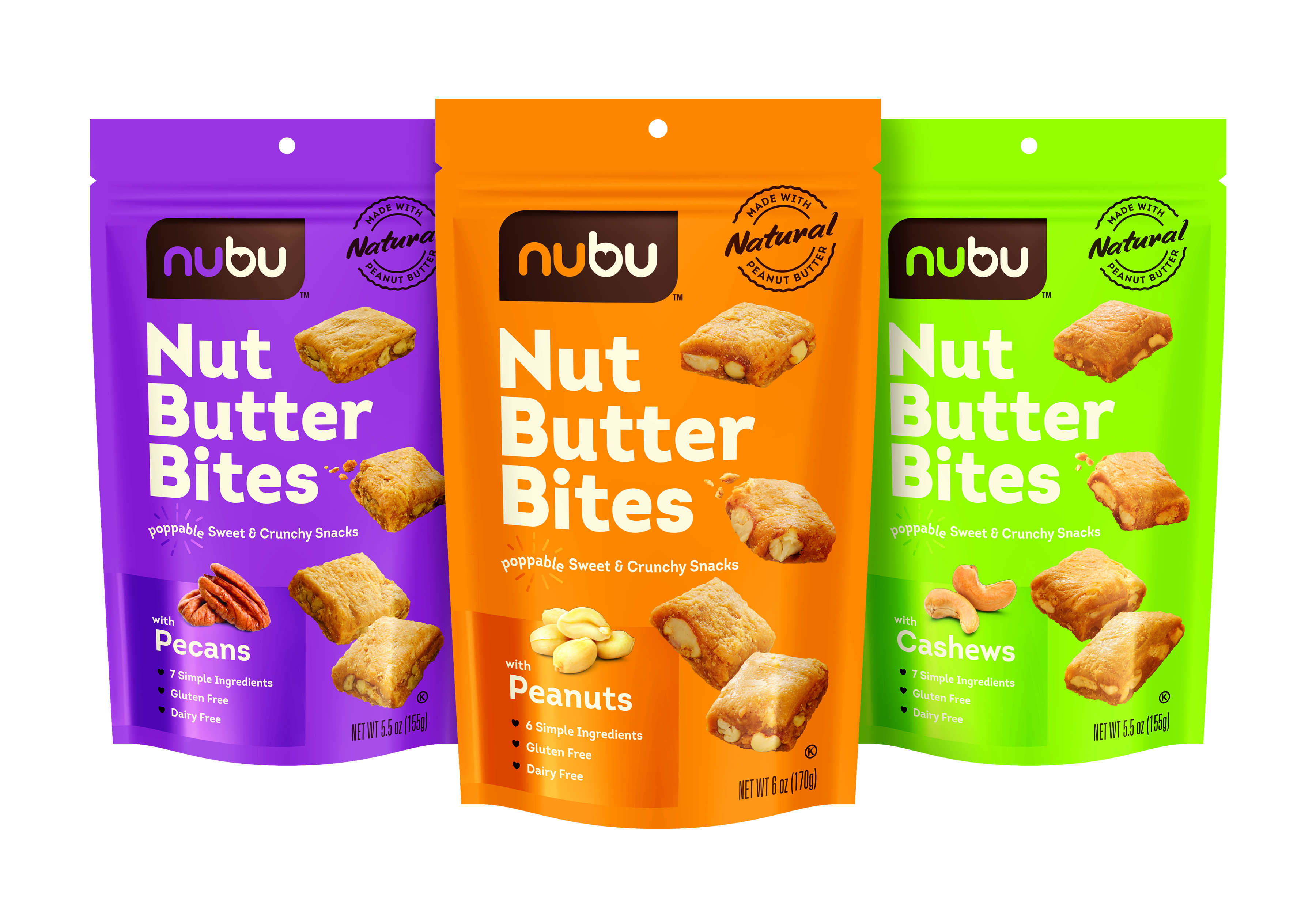 Mount Franklin Foods Launches Nubu Nut Butter Bites