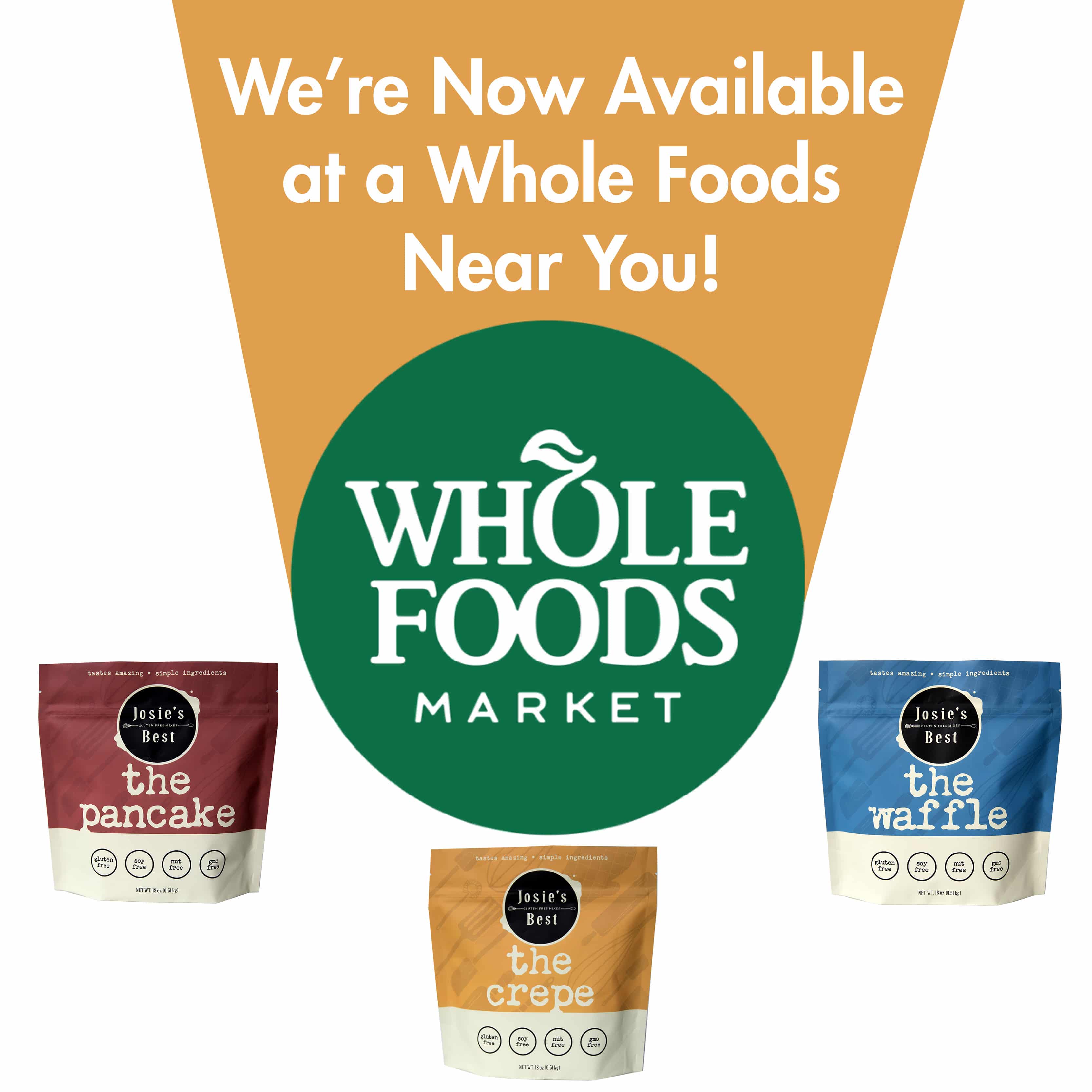 Josie’s Best Gluten Free Mixes Launches With PNW Whole Foods