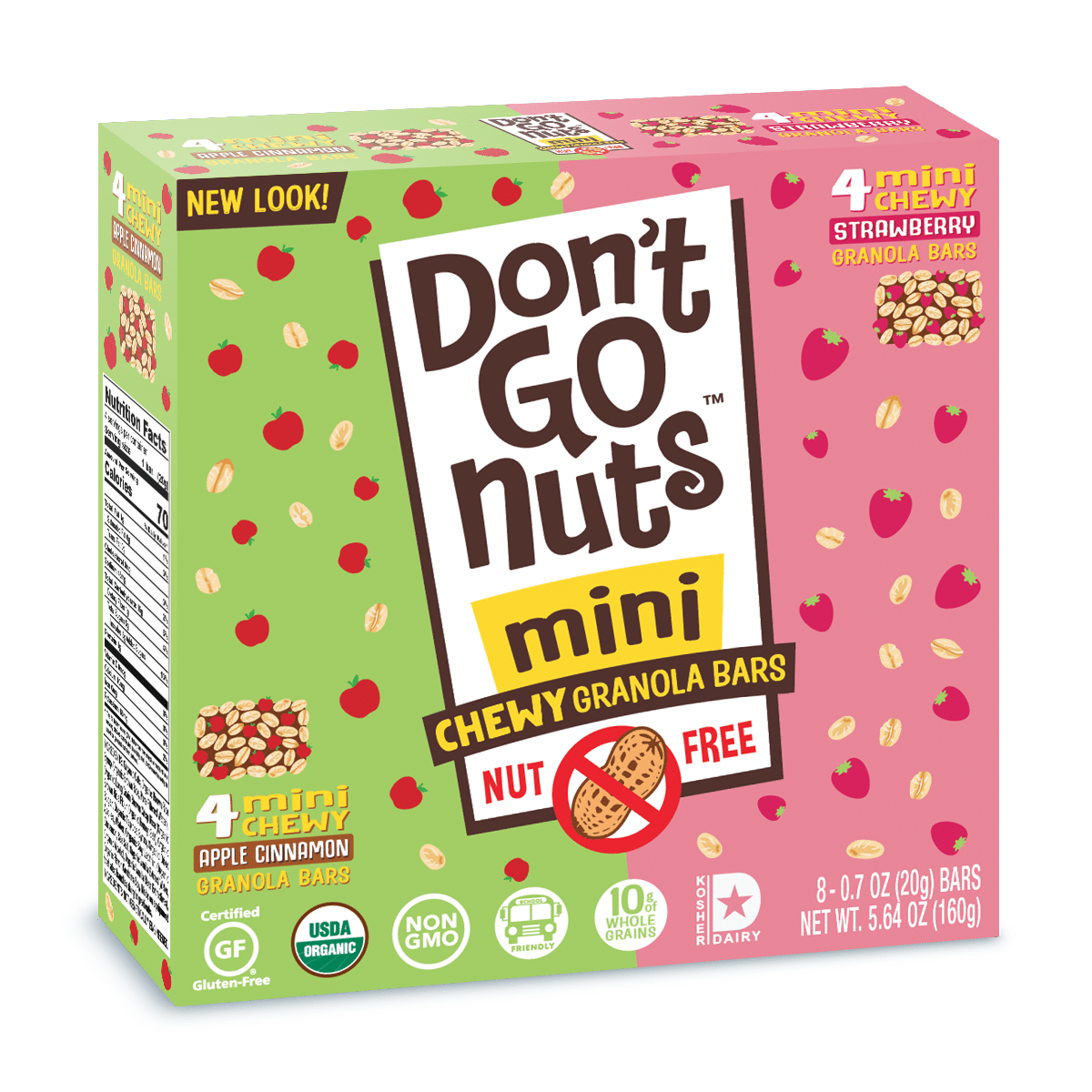 Don’t Go Nuts Launches Mini Chewy Granola Bar Variety Packs, Available Exclusively at Walmart