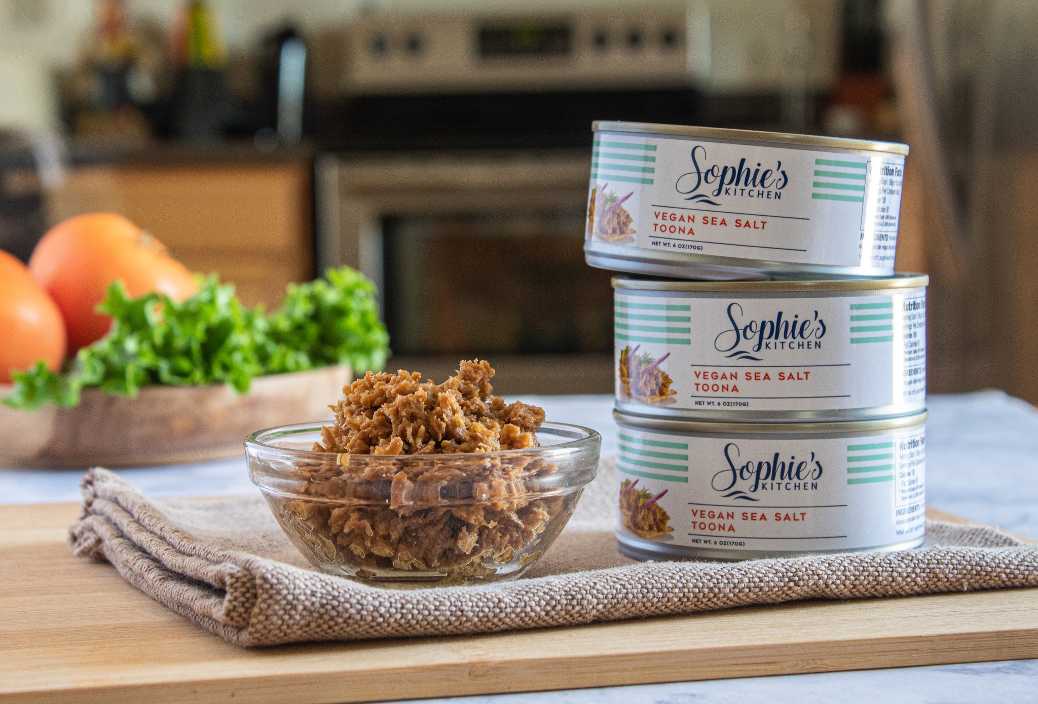 Sophie’s Kitchen Launches New & Improved Plant-Based “Toona”