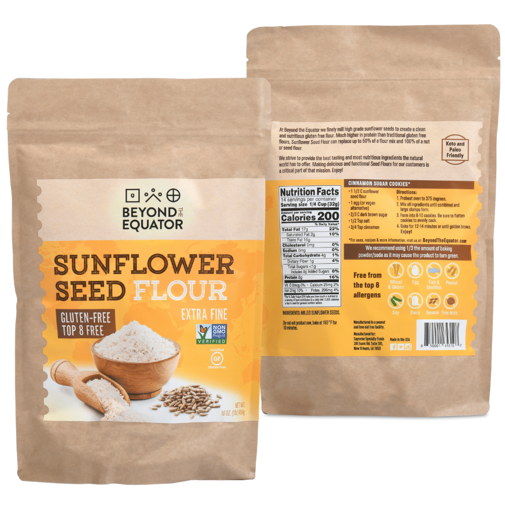 Beyond the Equator Announces Launch of Sunflower Seed Flour 