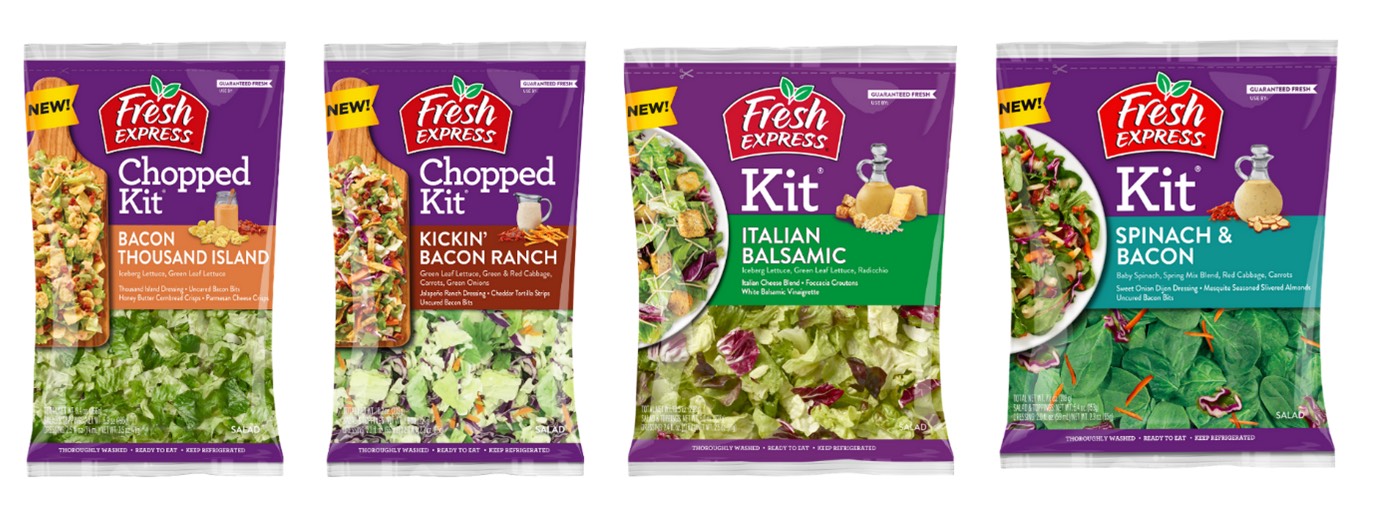 Fresh Express Launches Four New Salad Kits