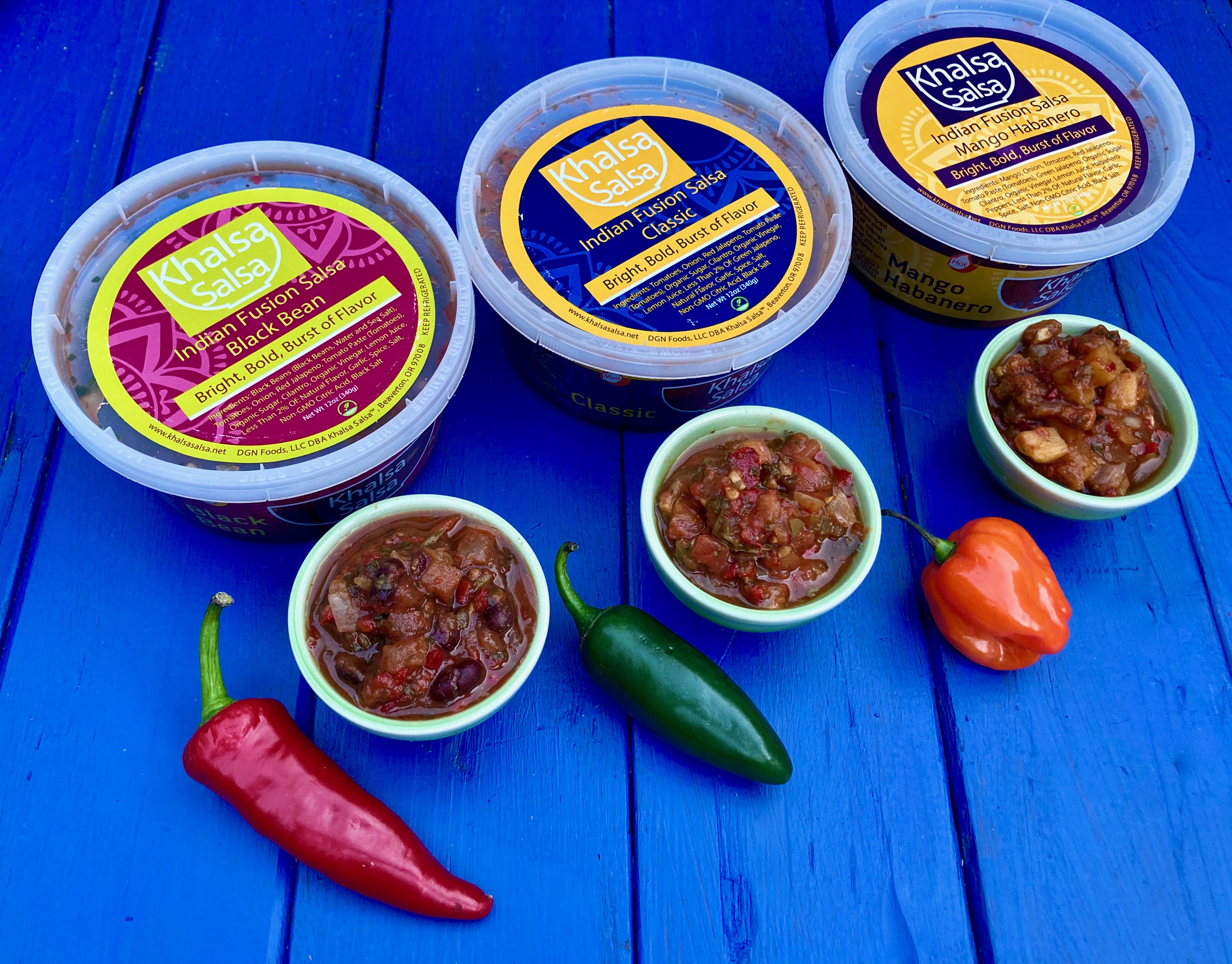 Khalsa Salsa, Portland Based BIPOC Woman Owned Business Launches New Packaging For Indian Fusion Line Of Salsas