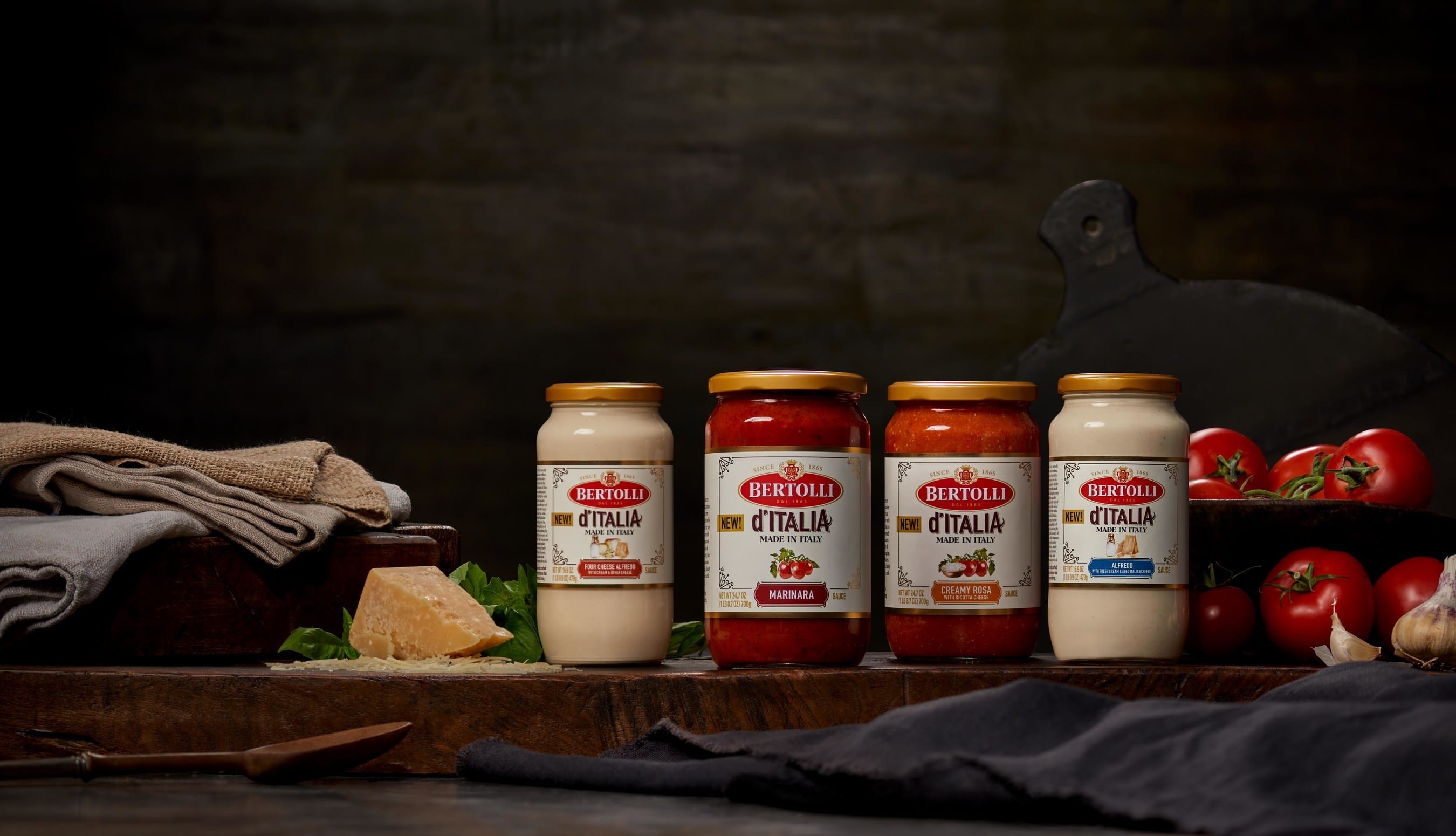 Bertolli Introduces New Bertolli d’Italia Sauces