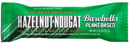 Barebells Introduces Plant-Based Protein Bars