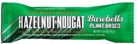 Barebells Introduces Plant-Based Protein Bars