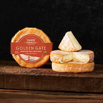 Marin French Cheese Co. Introduces Golden Gate Washed-Rind Triple Crème Cheese