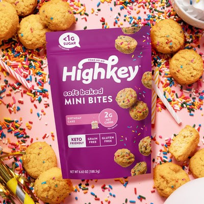 HighKey Launches New Soft Baked, Low-Sugar Mini Bites