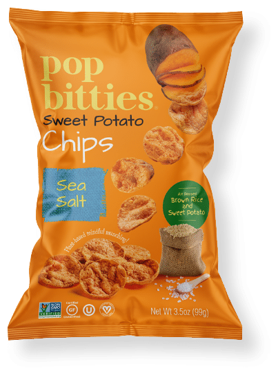 New Pop Bitties Sweet Potato Chips Launch In Two Flavors