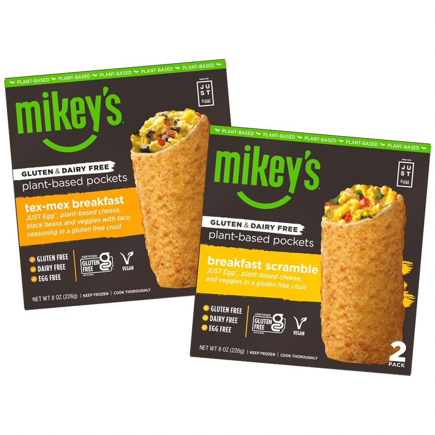 Mikey’s Launches New Plant-Based Breakfast Pockets Made With JUST Egg