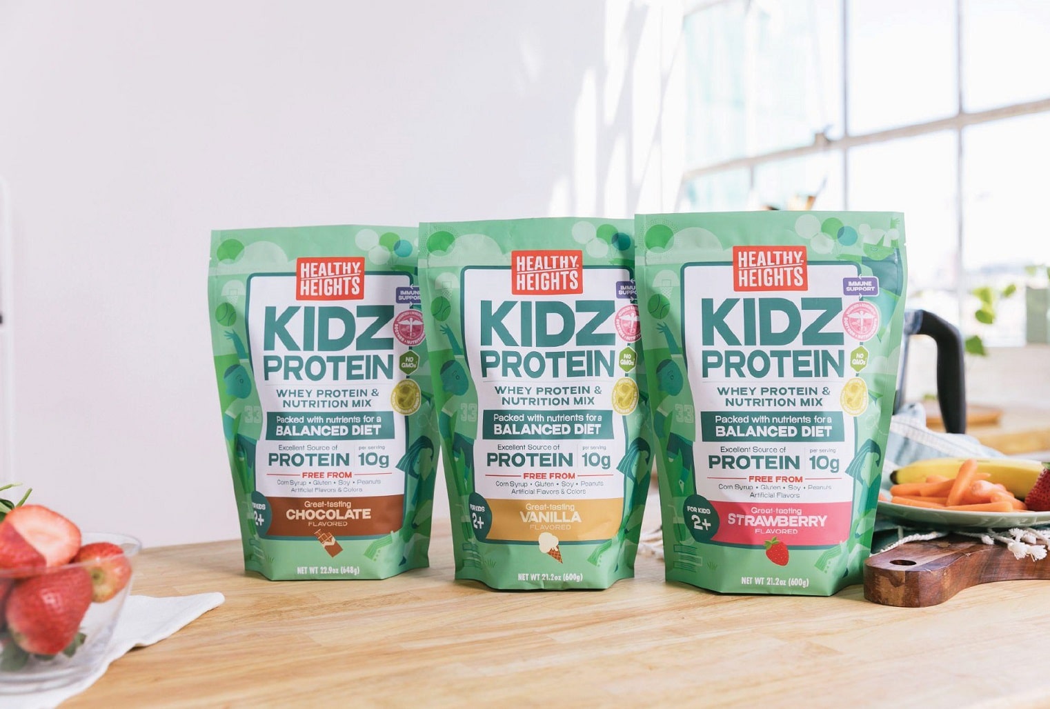 NGS Launches Healthy Heights KidzProtein Nutritional Shakes