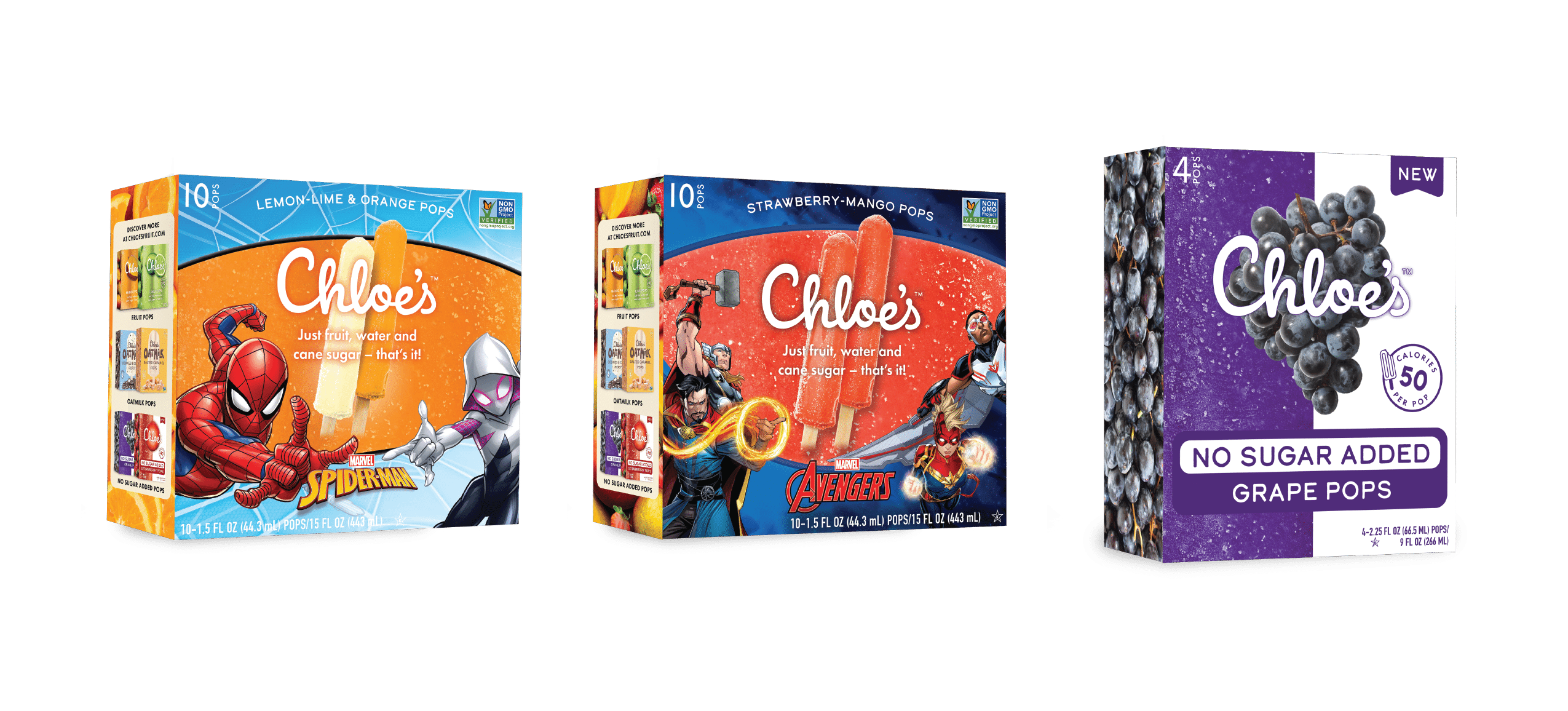 Chloe’s Unveils Three New Frozen Pop Varieties And Expands Retail Presence