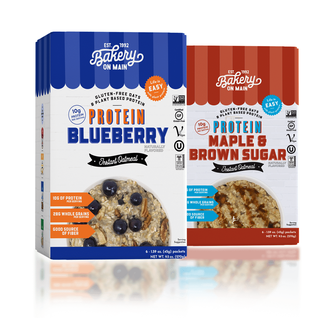 Bakery On Main Unveils Protein Instant Oatmeal and 3 Grams Net Carbs Granola