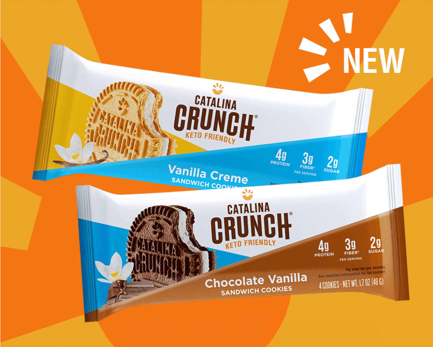 Catalina Crunch Introduces Convenient Grab & Go Cookie Snack Packs