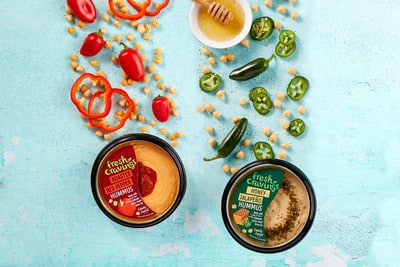 Fresh Cravings Announces New Family-Sized Hummus Options at Walmart 