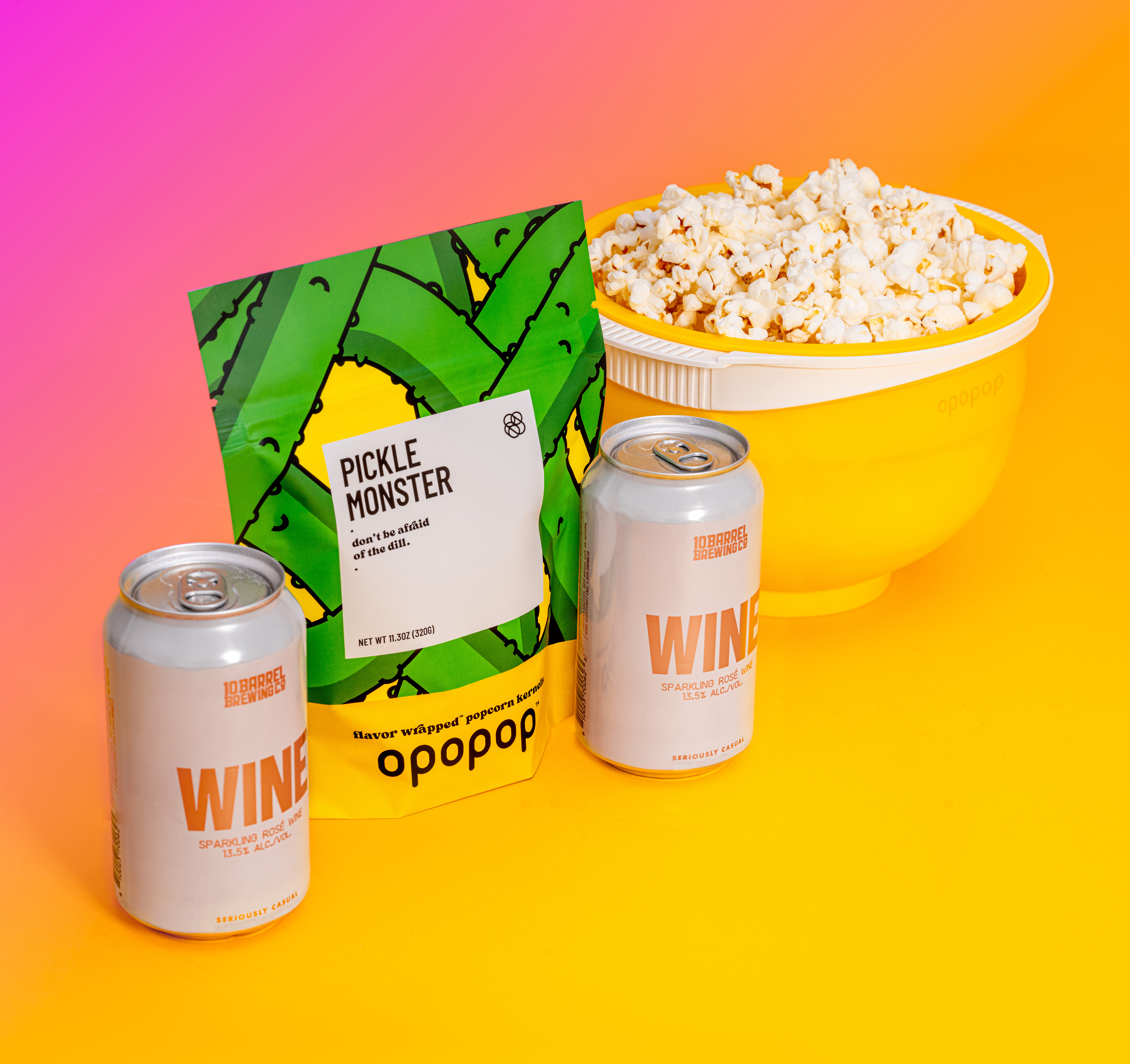 Opopop and 10 Barrel Brewing Team Up to Launch Pop & Bubbles