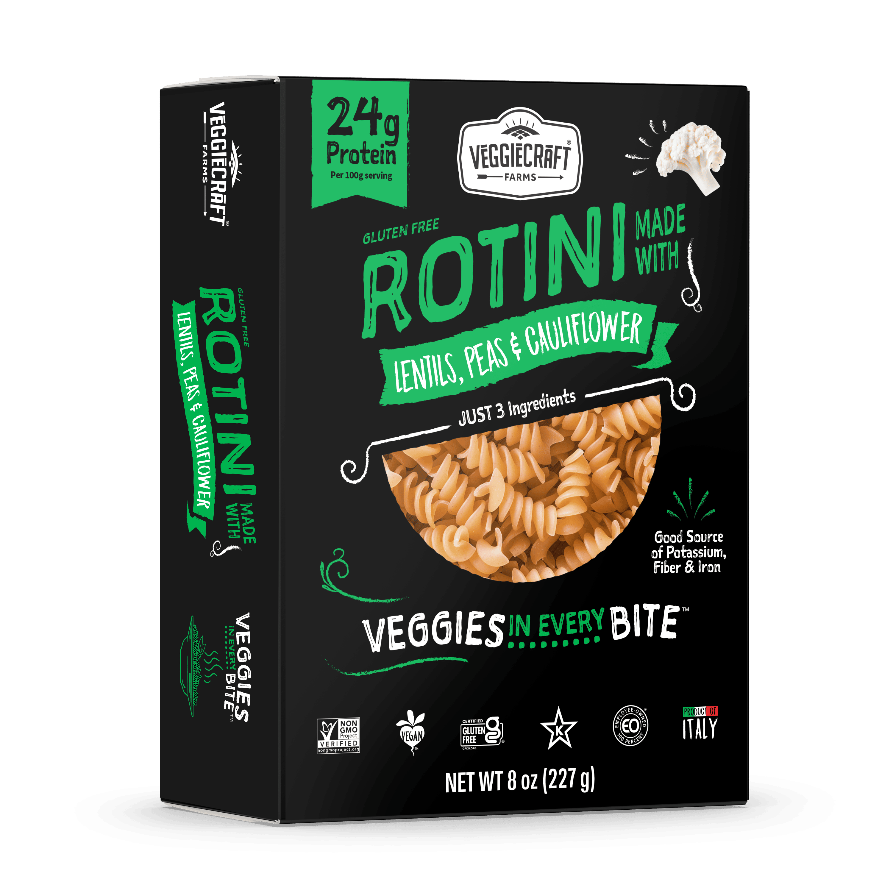 Veggiecraft Farms Launches Cauliflower Rotini